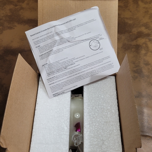 Breast Cancer Crusade Ornament - Picture 4 of 7